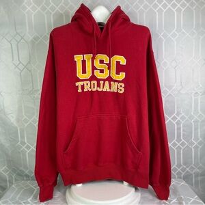 Authentic Apparel USC Trojans Pullover Graphic Hoodie Size XL